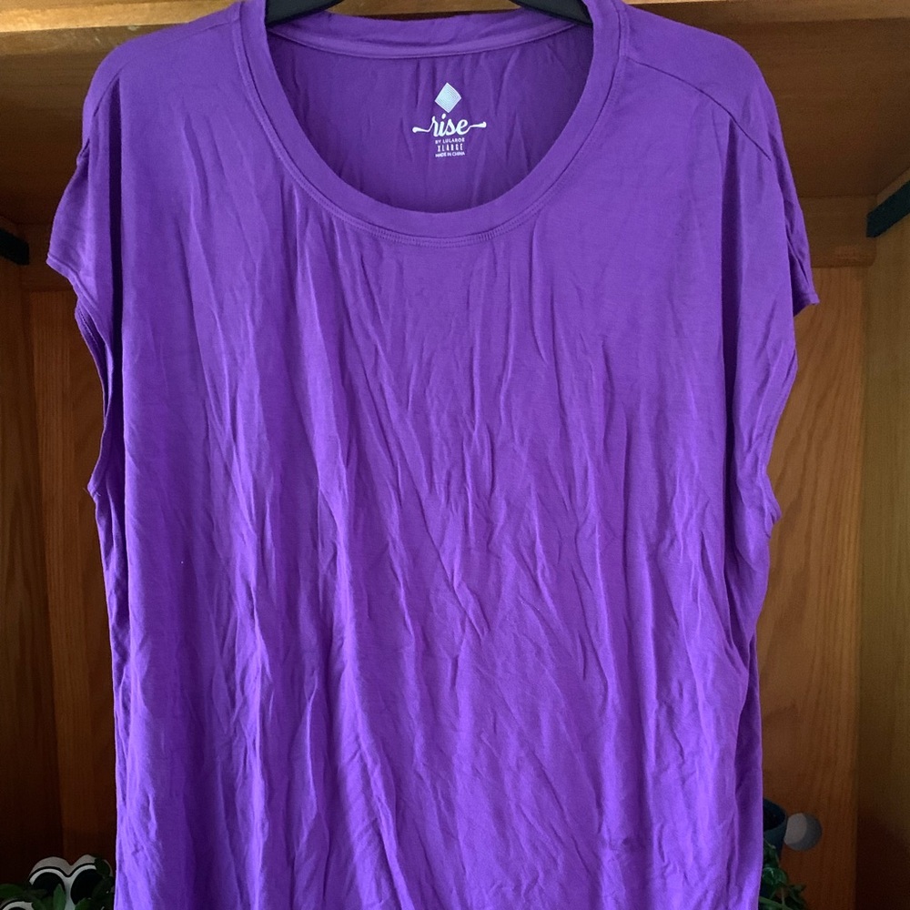 LuLaRoe Purple Muscle Tee